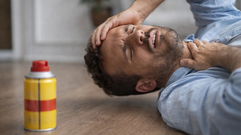 مسمومیت به اسپری حشره‌کش