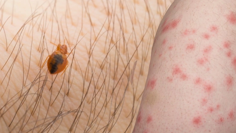 تفاوت گزش ساس با پشه