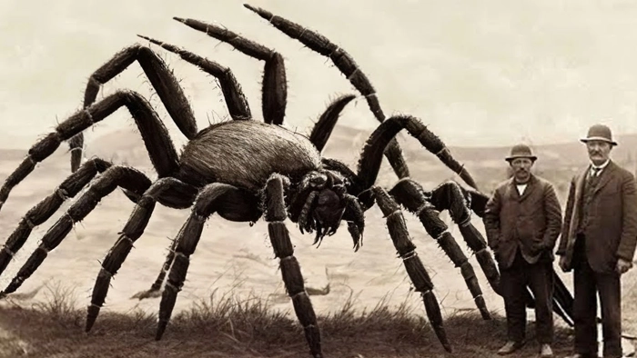 عکس بزرگترین عنکبوت جهان